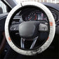 Afro Tunisia Steering Wheel Cover Happy 69th Anniversary Independence