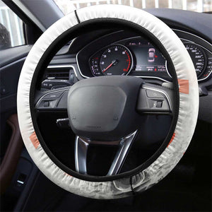 Afro Tunisia Steering Wheel Cover Happy 69th Anniversary Independence
