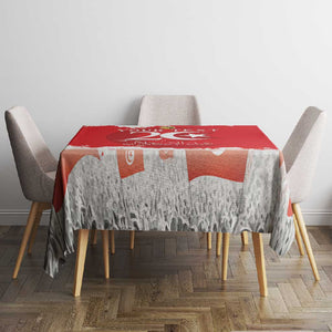 Personalized Afro Tunisia Tablecloth Happy 69th Anniversary Independence