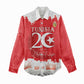 Personalized Afro Tunisia Women Casual Shirt Happy 69th Anniversary Independence LT15