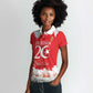 Personalized Afro Tunisia Women Polo Shirt Happy 69th Anniversary Independence