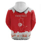Personalized Afro Tunisia Zip Hoodie Happy 69th Anniversary Independence