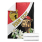Personalized Afro Tunisia Blanket Camelus Dromedarius With Jasmine