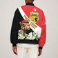 Personalized Afro Tunisia Bomber Jacket Camelus Dromedarius With Jasmine