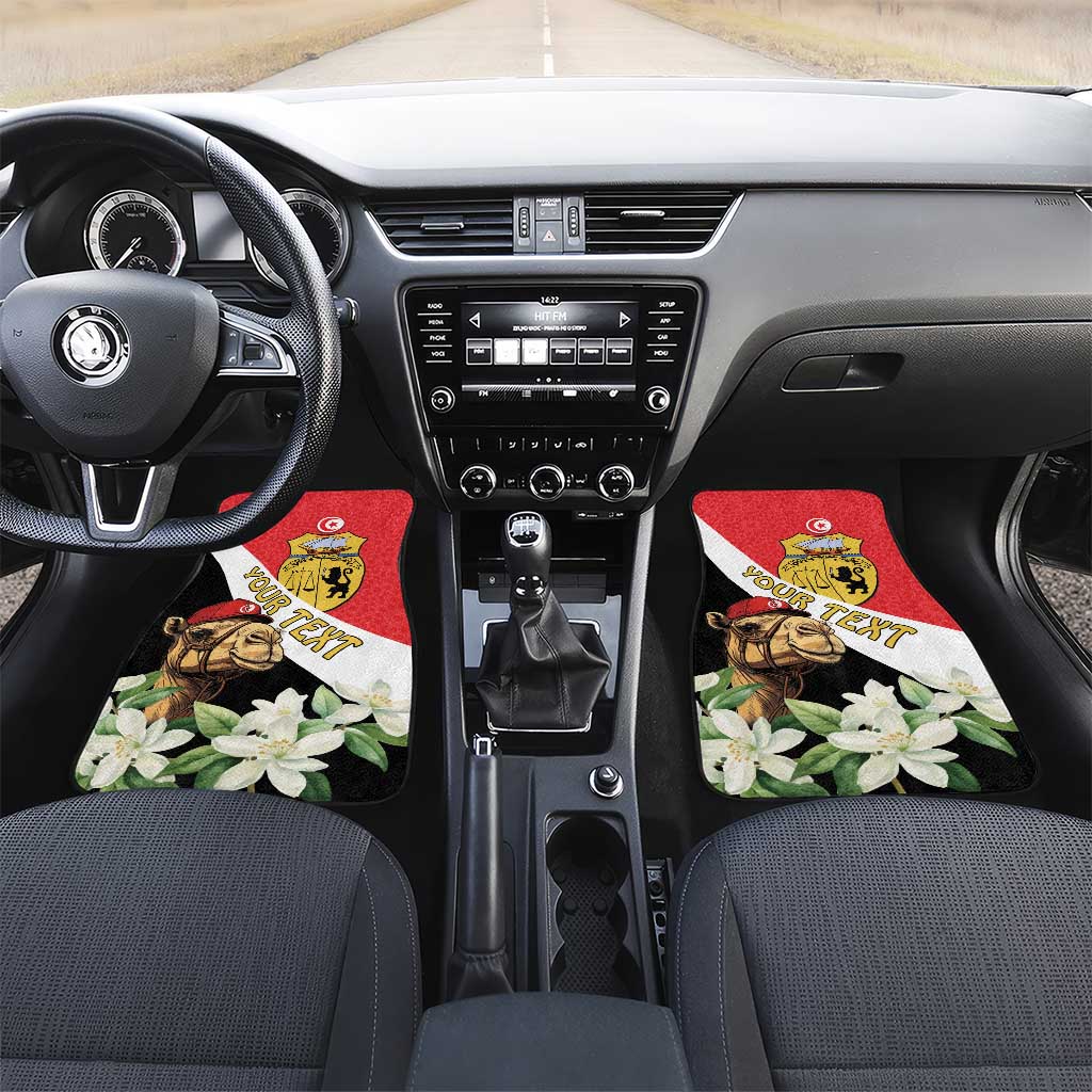 Personalized Afro Tunisia Car Mats Camelus Dromedarius With Jasmine
