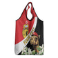 Personalized Afro Tunisia Grocery Bag Camelus Dromedarius With Jasmine