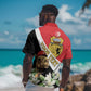 Personalized Afro Tunisia Hawaiian Shirt Camelus Dromedarius With Jasmine