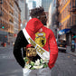 Personalized Afro Tunisia Hoodie Camelus Dromedarius With Jasmine