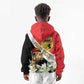 Personalized Afro Tunisia Kid Hoodie Camelus Dromedarius With Jasmine