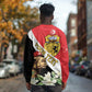 Personalized Afro Tunisia Long Sleeve Shirt Camelus Dromedarius With Jasmine