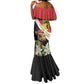 Personalized Afro Tunisia Mermaid Dress Camelus Dromedarius With Jasmine