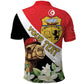 Personalized Afro Tunisia Polo Shirt Camelus Dromedarius With Jasmine
