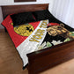 Personalized Afro Tunisia Quilt Bed Set Camelus Dromedarius With Jasmine