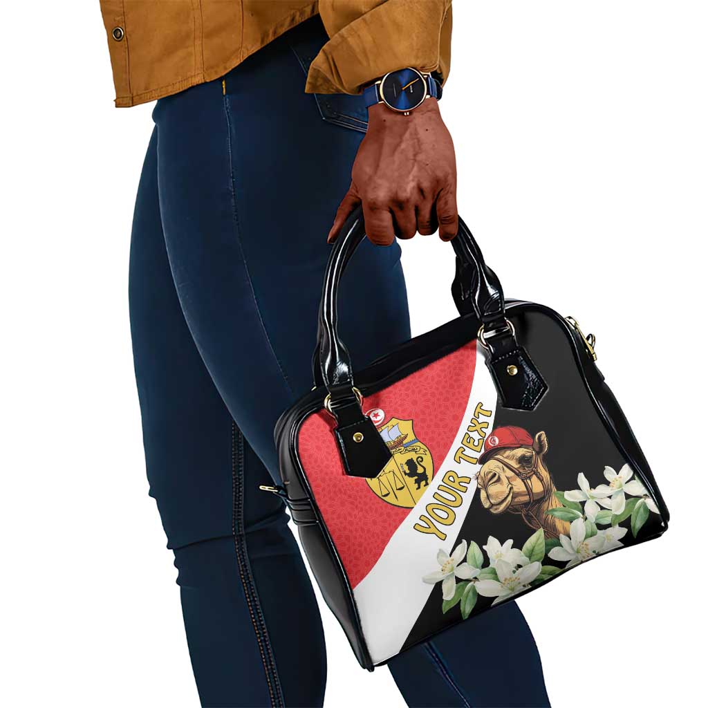 Personalized Afro Tunisia Shoulder Handbag Camelus Dromedarius With Jasmine