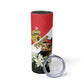 Personalized Afro Tunisia Skinny Tumbler Camelus Dromedarius With Jasmine