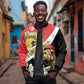 Personalized Afro Tunisia Sleeve Zip Bomber Jacket Camelus Dromedarius With Jasmine