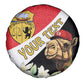 Personalized Afro Tunisia Spare Tire Cover Camelus Dromedarius With Jasmine