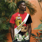 Personalized Afro Tunisia T shirt Camelus Dromedarius With Jasmine