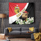 Personalized Afro Tunisia Tapestry Camelus Dromedarius With Jasmine