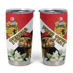 Personalized Afro Tunisia Tumbler Cup Camelus Dromedarius With Jasmine