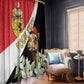 Personalized Afro Tunisia Window Curtain Camelus Dromedarius With Jasmine