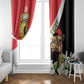 Personalized Afro Tunisia Window Curtain Camelus Dromedarius With Jasmine