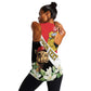 Personalized Afro Tunisia Women Racerback Tank Camelus Dromedarius With Jasmine
