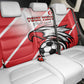 Custom Tunisia Football Back Car Seat Cover Go Eagles of Carthage