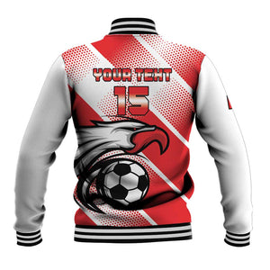 Custom Tunisia Football Baseball Jacket Go Eagles of Carthage
