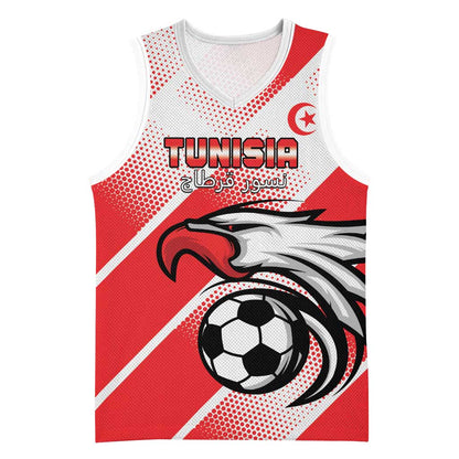 Custom Tunisia Football Basketball Jersey Go Eagles of Carthage - African Pride