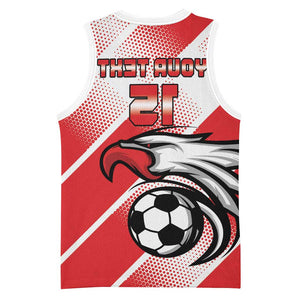 Custom Tunisia Football Basketball Jersey Go Eagles of Carthage - African Pride
