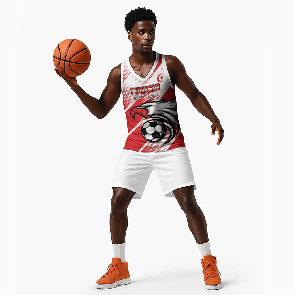 Custom Tunisia Football Basketball Jersey Go Eagles of Carthage - African Pride