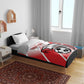 Custom Tunisia Football Bedding Set Go Eagles of Carthage
