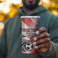 Custom Tunisia Football 4 in 1 Can Cooler Tumbler Go Eagles of Carthage