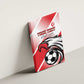 Custom Tunisia Football Canvas Wall Art Go Eagles of Carthage