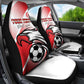Custom Tunisia Football Car Seat Cover Go Eagles of Carthage
