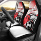 Custom Tunisia Football Car Seat Cover Go Eagles of Carthage