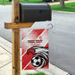 Custom Tunisia Football Garden Flag Go Eagles of Carthage