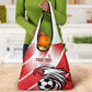 Custom Tunisia Football Grocery Bag Go Eagles of Carthage