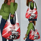 Custom Tunisia Football Grocery Bag Go Eagles of Carthage