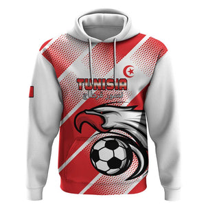 Custom Tunisia Football Hoodie Go Eagles of Carthage