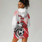Custom Tunisia Football Hoodie Dress Go Eagles of Carthage