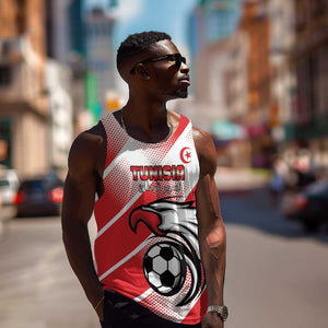 Custom Tunisia Football Men Tank Top Go Eagles of Carthage