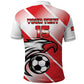 Custom Tunisia Football Polo Shirt Go Eagles of Carthage