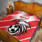 Custom Tunisia Football Quilt Go Eagles of Carthage