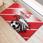 Custom Tunisia Football Rubber Doormat Go Eagles of Carthage