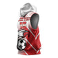 Custom Tunisia Football Sleeveless Hoodie Go Eagles of Carthage - African Pride