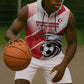 Custom Tunisia Football Sleeveless Zip Hoodie Go Eagles of Carthage - African Pride