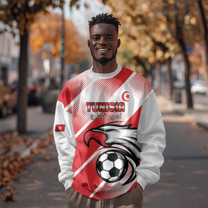 Custom Tunisia Football Sweatshirt Go Eagles of Carthage