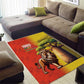Afro Senegal Independence Day Area Rug 65th Anniversary - Kente Pattern